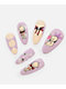 Never Have I Ever Kewpie x ONCH Purple Star Press-On Nails - Thumbnail image 1 of 3
