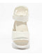 New Balance 258 Sea Salt Platform Sandals - Thumbnail image 4 of 5