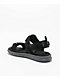 New Balance 600 V2 Black & Castlerock Sandals - Thumbnail image 2 of 5