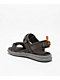 New Balance 600 V2 Dark Mushroom & Grey Sandals - Thumbnail image 2 of 5