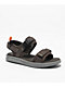 New Balance 600 V2 Dark Mushroom & Grey Sandals - Thumbnail image 1 of 5
