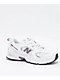 New Balance Kids 530 Bungee White & Mauve Shoes - Thumbnail image 1 of 5