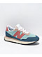 New Balance Lifestyle 237 Lagoon & Henna Shoes - Thumbnail image 1 of 4