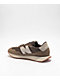 New Balance Lifestyle 237 Light Brown & Maroon Shoes - Thumbnail image 2 of 4