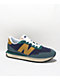 New Balance Lifestyle 237 Mountain Teal & Gold Moss Shoes - Thumbnail image 1 of 4