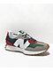 New Balance Lifestyle 327 Marblehead, Green & Red Shoes - Thumbnail image 1 of 5