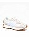 New Balance Lifestyle 327 Moonbeam & Blue Shoes - Thumbnail image 1 of 5