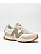 New Balance Lifestyle 327 Off White, Driftwood & Sand Shoes - Thumbnail image 1 of 4