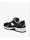New Balance Lifestyle 530 Black & Silver Metallic Shoes - Thumbnail image 2 of 4