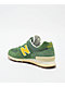 New Balance Lifestyle 574 Mallard Green & Ginger Lemon Shoes - Thumbnail image 2 of 4