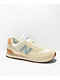New Balance Lifestyle 574 Sea Salt & Ocean Haze Shoes - Thumbnail image 1 of 4