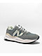 New Balance Lifestyle 5740 Grey & Blue Shoes - Thumbnail image 1 of 4