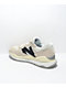 New Balance Lifestyle 5740 Sea Salt & Black Shoes - Thumbnail image 2 of 4