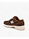 New Balance Lifestyle 740 Pumpernickel & Sea Salt Shoes - Thumbnail image 2 of 5