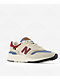New Balance Lifestyle 997H Burgundy Skate Shoes - Thumbnail image 1 of 4