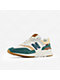 New Balance Lifestyle 997H Sea Salt & New Spruce Shoes - Thumbnail image 2 of 4