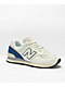 New Balance Lifestyle U574 White & Royal Blue Shoes - Thumbnail image 1 of 4