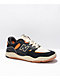 New Balance Numeric 1010 Tiago Black, Orange, & Tan Skate Shoes - Thumbnail image 1 of 4