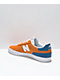 New Balance Numeric 272 Orange & Blue Skate Shoes - Thumbnail image 2 of 4