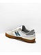 New Balance Numeric 272 White, Blue & Gum Skate Shoes