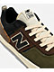 New Balance Numeric 306 Jamie Foy Olive & Brown Skate Shoes - Thumbnail image 5 of 5