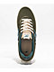 New Balance Numeric 306 Jamie Foy Olive & Spruce Skate Shoes - Thumbnail image 4 of 5