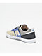 New Balance Numeric 306 Jamie Foy Sea Salt & Light Blue Skate Shoes - Thumbnail image 2 of 4