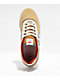 New Balance Numeric 306 Jamie Foy Tan & Red Skate Shoes - Thumbnail image 4 of 5