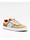 New Balance Numeric 306 Jamie Foy Tan & Red Skate Shoes - Thumbnail image 1 of 5