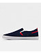 New Balance Numeric 306L Foy Navy & White Slip-On Skate Shoes