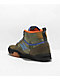 New Balance Numeric 440 Trail Olive & Aqua High Top Skate Shoes - Thumbnail image 2 of 4