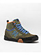 New Balance Numeric 440 Trail Olive & Aqua High Top Skate Shoes - Thumbnail image 1 of 4