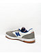 New Balance Numeric 440 White, Grey, & Navy Skate Shoes