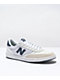 New Balance Numeric 440 White & Navy Blue Skate Shoes - Thumbnail image 1 of 5