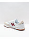 New Balance Numeric 440 White & Red Skate Shoes - Thumbnail image 2 of 4
