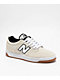 New Balance Numeric 480 Cream & White Skate Shoes - Thumbnail image 1 of 5