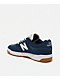 New Balance Numeric 480 Navy & White Skate Shoes - Thumbnail image 2 of 5