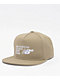 New Balance Numeric 5 Panel A Frame Tan Snapback Hat - Thumbnail image 1 of 3