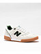 New Balance Numeric 600 White & Gum Skate Shoes - Thumbnail image 1 of 5
