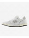 New Balance Numeric 600 White & Rain Cloud Skate Shoes - Thumbnail image 3 of 5