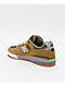 New Balance Numeric 933 Reynolds Brown & Grey Skate Shoes - Thumbnail image 2 of 7