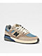 New Balance Numeric 933 Reynolds Mushroom & Light Blue Skate Shoes - Thumbnail image 1 of 6