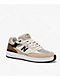 New Balance Numeric 933 Reynolds White & Brown Skate Shoes - Thumbnail image 1 of 5