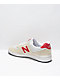 New Balance Numeric AM574 White, Red & Blue Skate Shoes - Thumbnail image 2 of 4