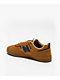 New Balance Numeric Jamie Foy 306 Wheat & Navy Skate Shoes - Thumbnail image 2 of 5