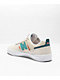 New Balance Numeric Kids 306 Jamie Foy Cream, Teal & Orange Skate Shoes - Thumbnail image 2 of 5
