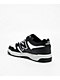 New Balance Numeric Kids 480 Black & White Skate Shoes - Thumbnail image 2 of 4