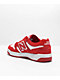New Balance Numeric Kids 480 Red & White Skate Shoes - Thumbnail image 2 of 4