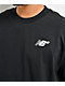 New Balance Numeric Small Logo Black T-Shirt - Thumbnail image 2 of 3
