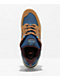 New Balance Numeric Tiago 1010 Camel & Burgundy Skate Shoes - Thumbnail image 3 of 4